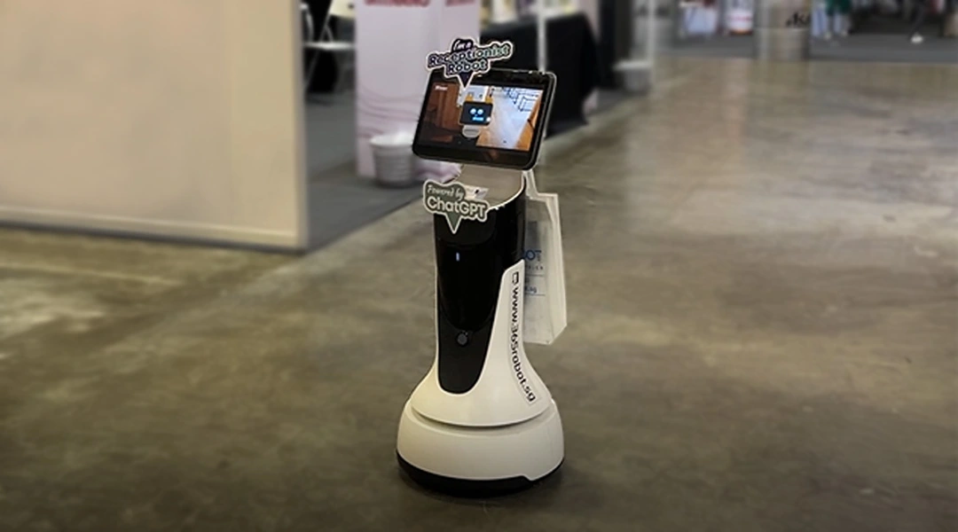 Robot Receptionist Applications Scenario - Exhibition