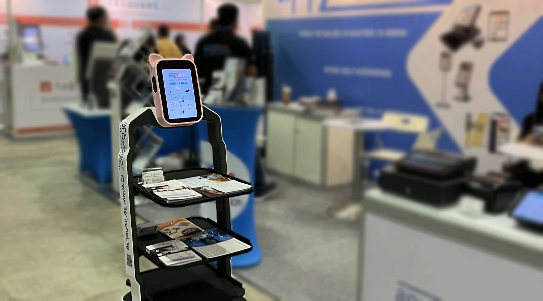 Robot Promoter Applications Scenario - Exhibition