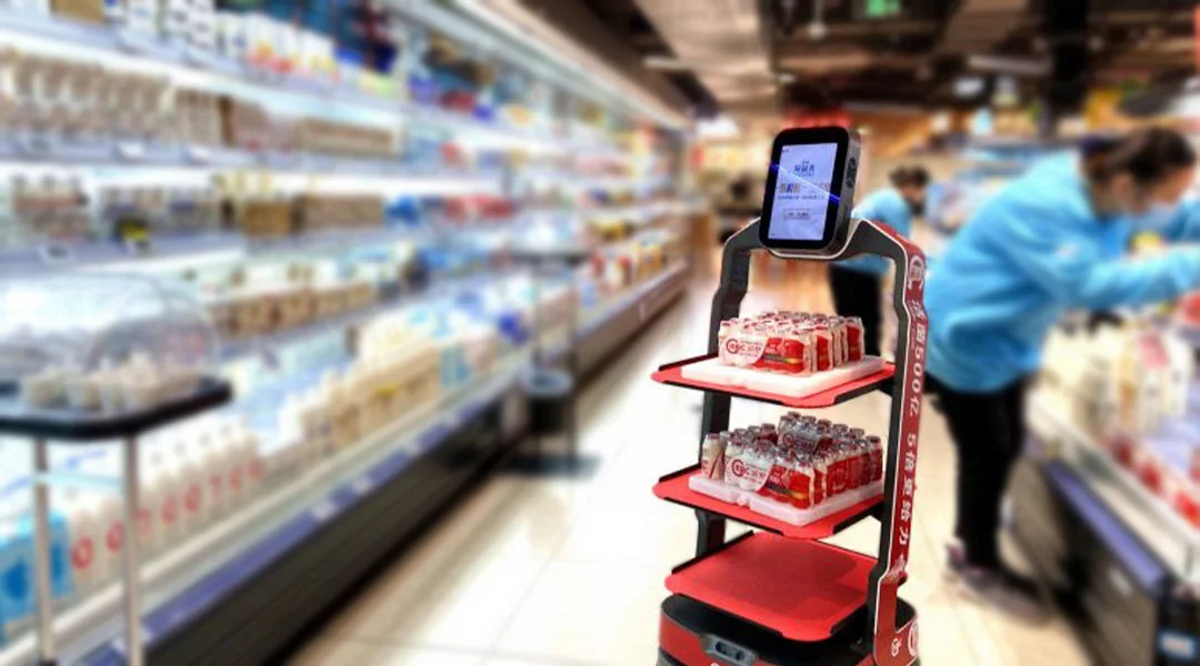 Robot Promoter Applications Scenario - Supermarket