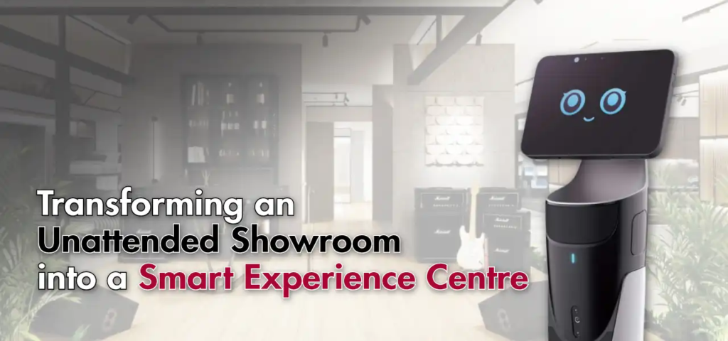 Robot Receptionist for Showroom