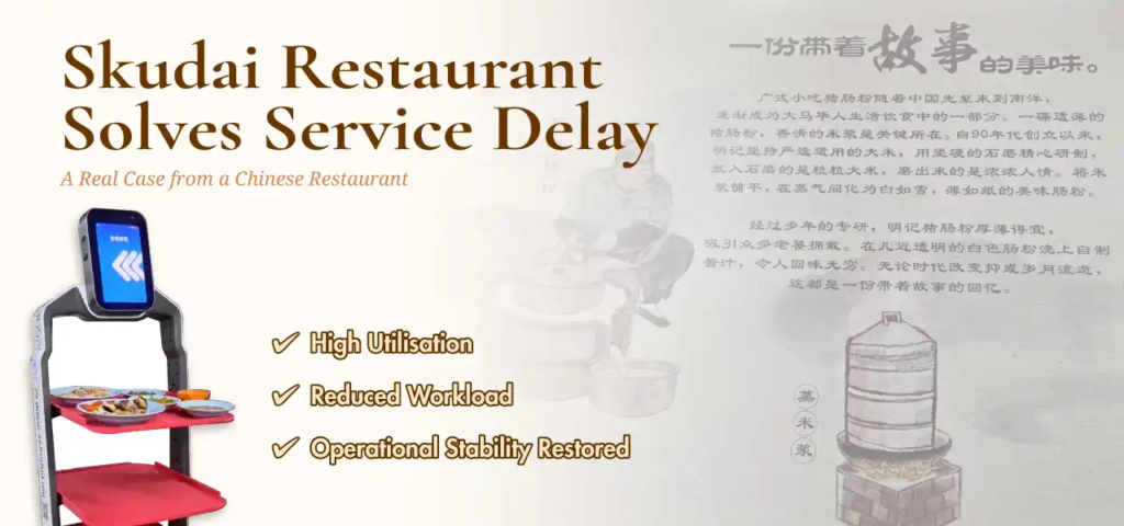 Waiter Robot Malaysia: Skudai Restaurant Solves Service Delay Fast